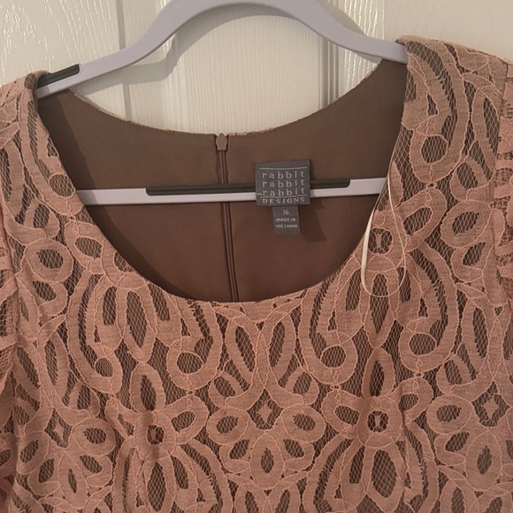 Rabbit Rabbit Rabbit Pink Lace Dress - Picture 4 of 6